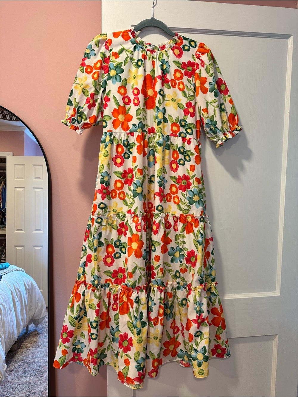 THML lined dress. Size small